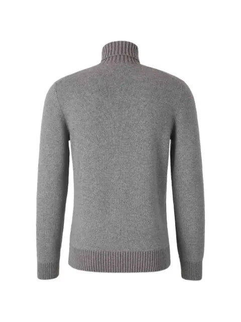 Gran Sasso ribbed-knit roll-neck sweater
