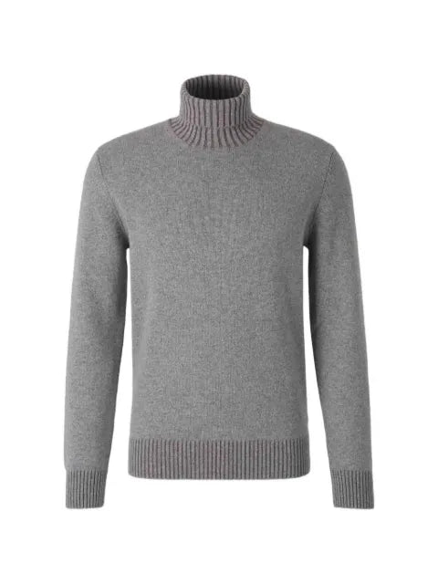 Gran Sasso ribbed-knit roll-neck sweater