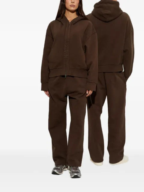 ENTIRE STUDIOS thermal zip-up hoodie