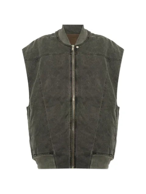 Rick Owens DRKSHDW Jumbo Flight oversized denim vest