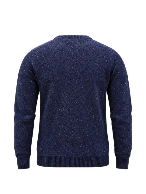 Barbour flecked-knit wool sweater