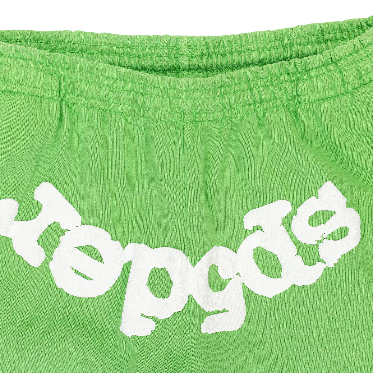Green Web Sweatpants