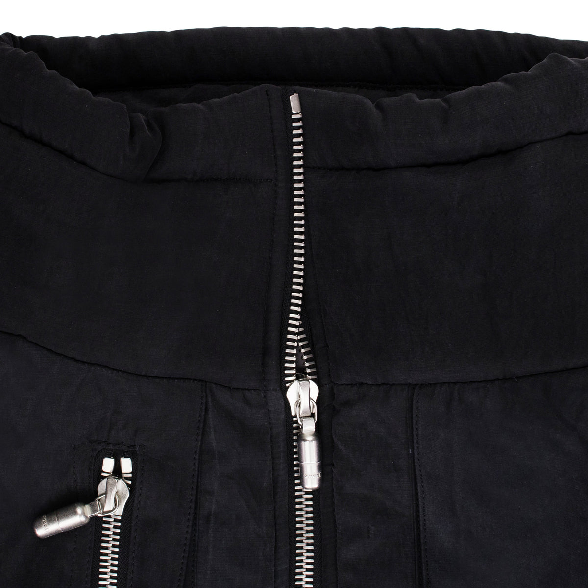 Black Bullet Zipper Jacket