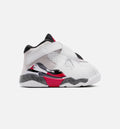 Air Jordan 8 Retro White and True Red Infant/Toddler Lifestyle Shoes - White/Black/True Red