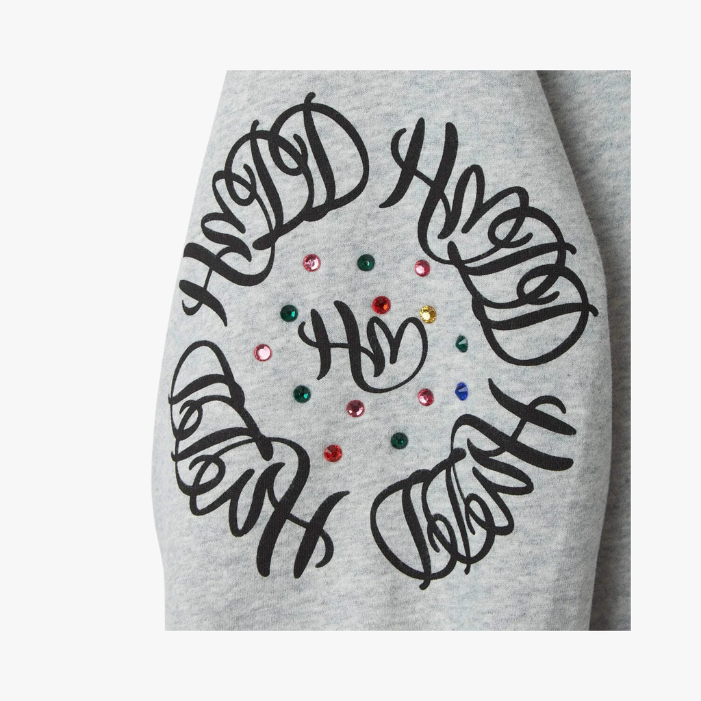HMDD Chimstone Zip Up Hoodie Grey