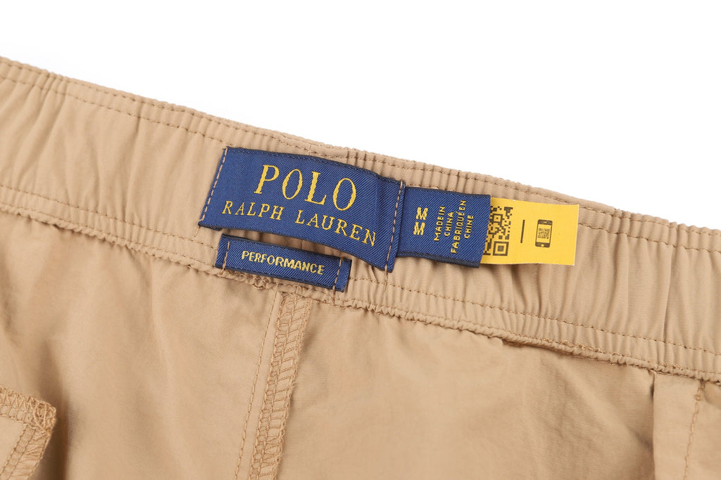 Polo Ralph Lauren Men's Belted Nylon Casual Shorts, Signature Pony Embroidery