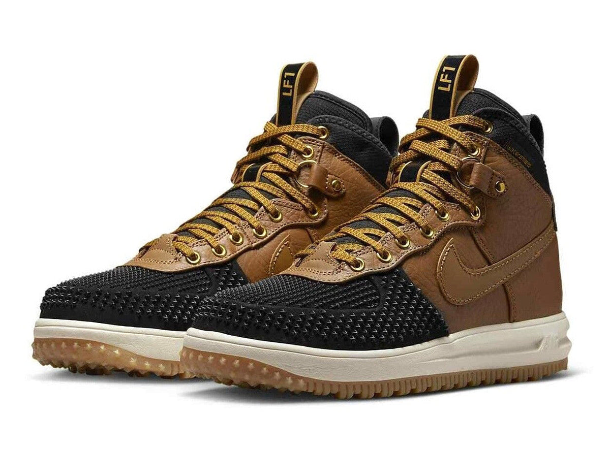 Men's Nike Lunar Force 1 Duckboot Ale Brown/Ale Brown-Black (805899 202)