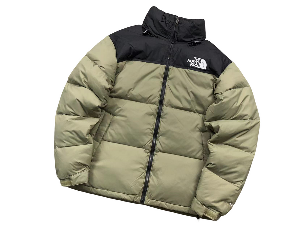 The North Face 1996 Retro Nuptse Jacket in Olive