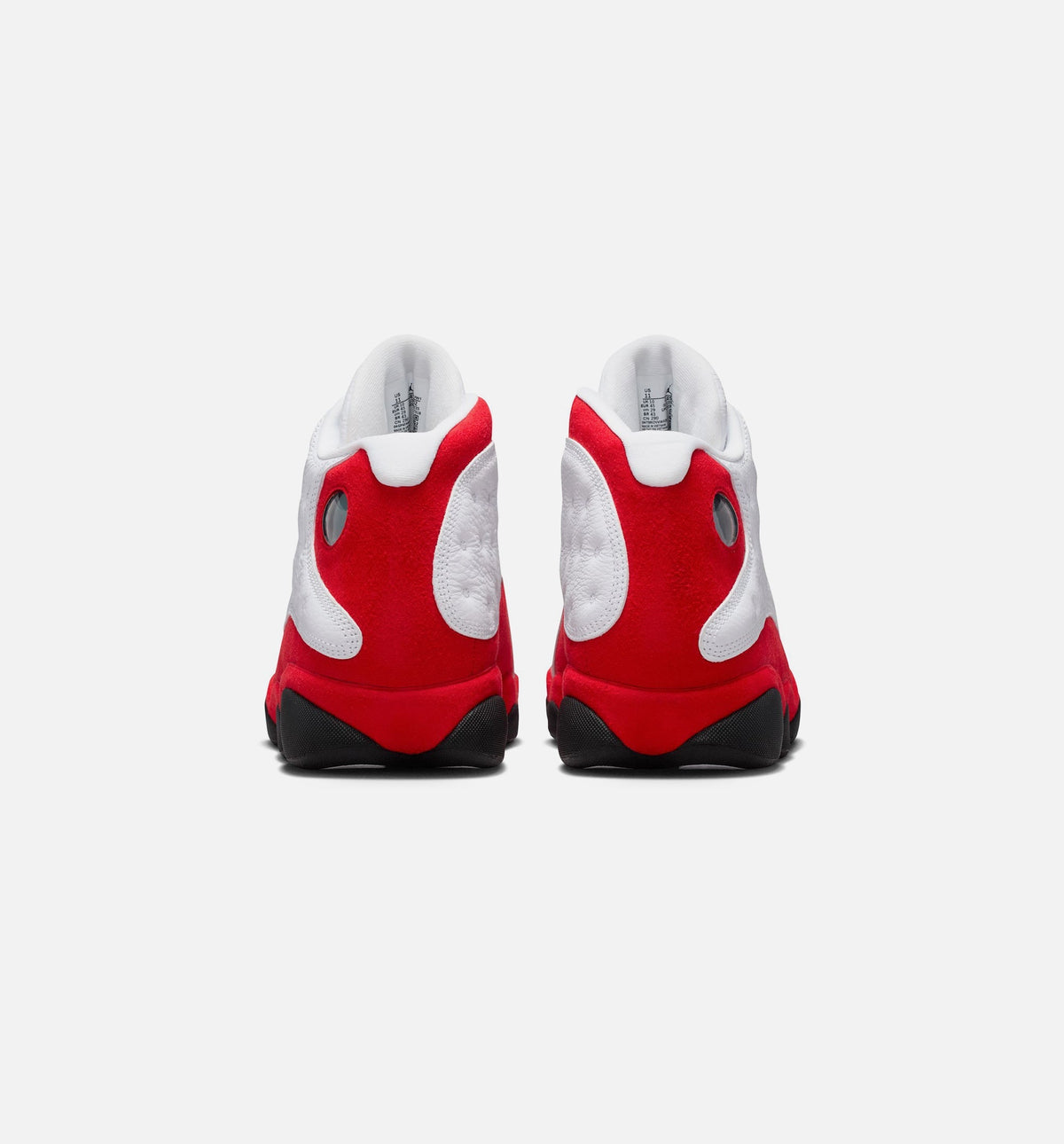 Air Jordan 13 Retro White And University Red Men's Lifestyle Shoes - White/Black/True Red