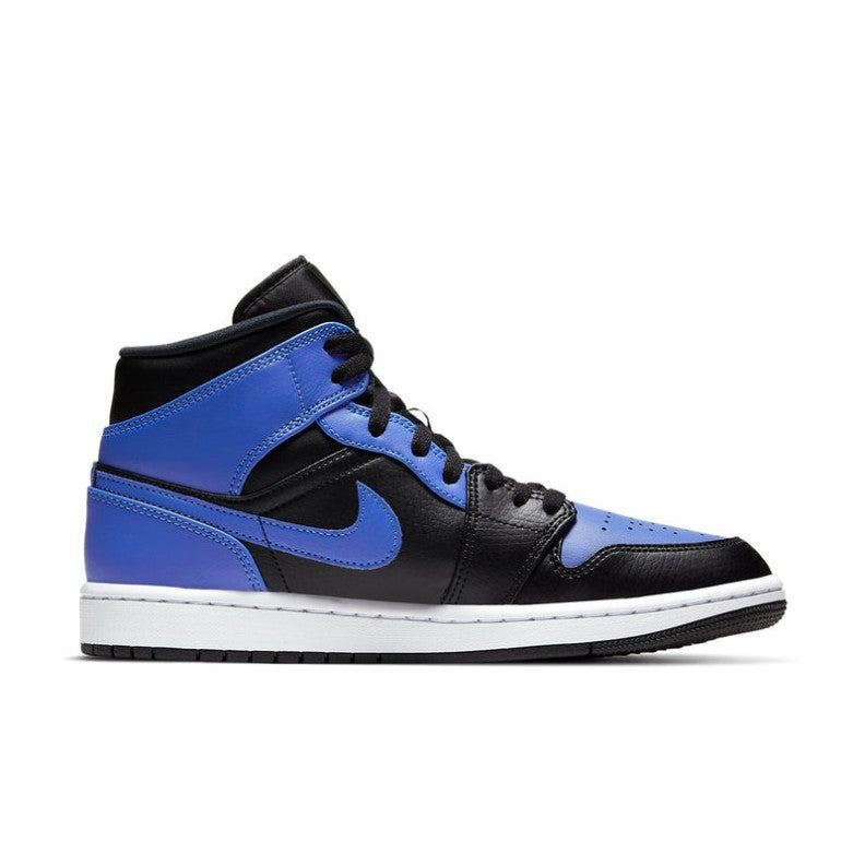 Air Jordan 1 Mid 'Hyper Royal Black' – 554724-077