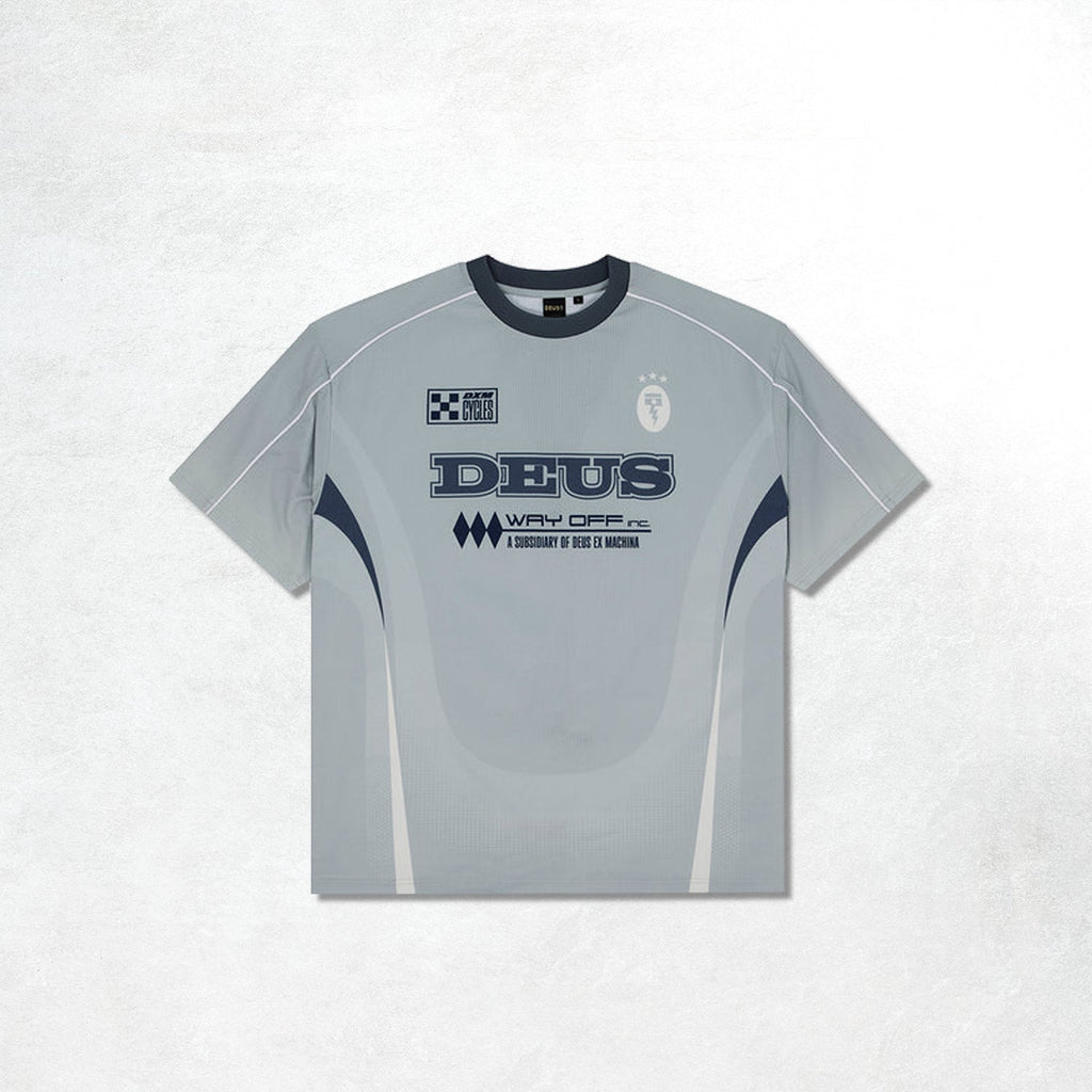 Deus Enduro Ss Moto Jersey: Grey