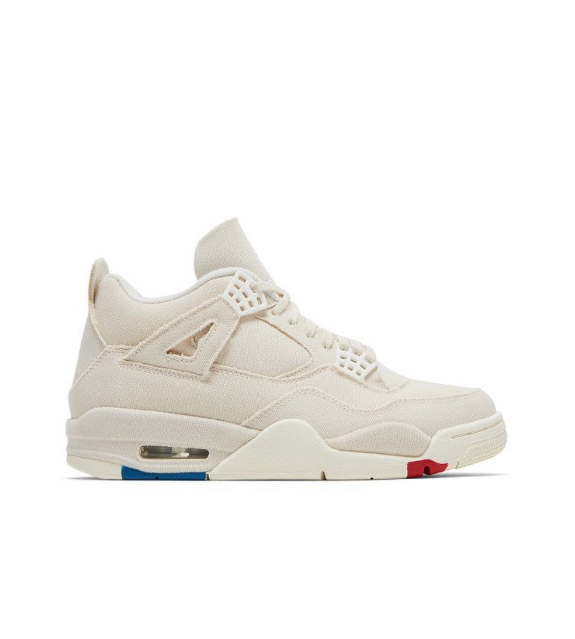 Retro 4 Black Canvas