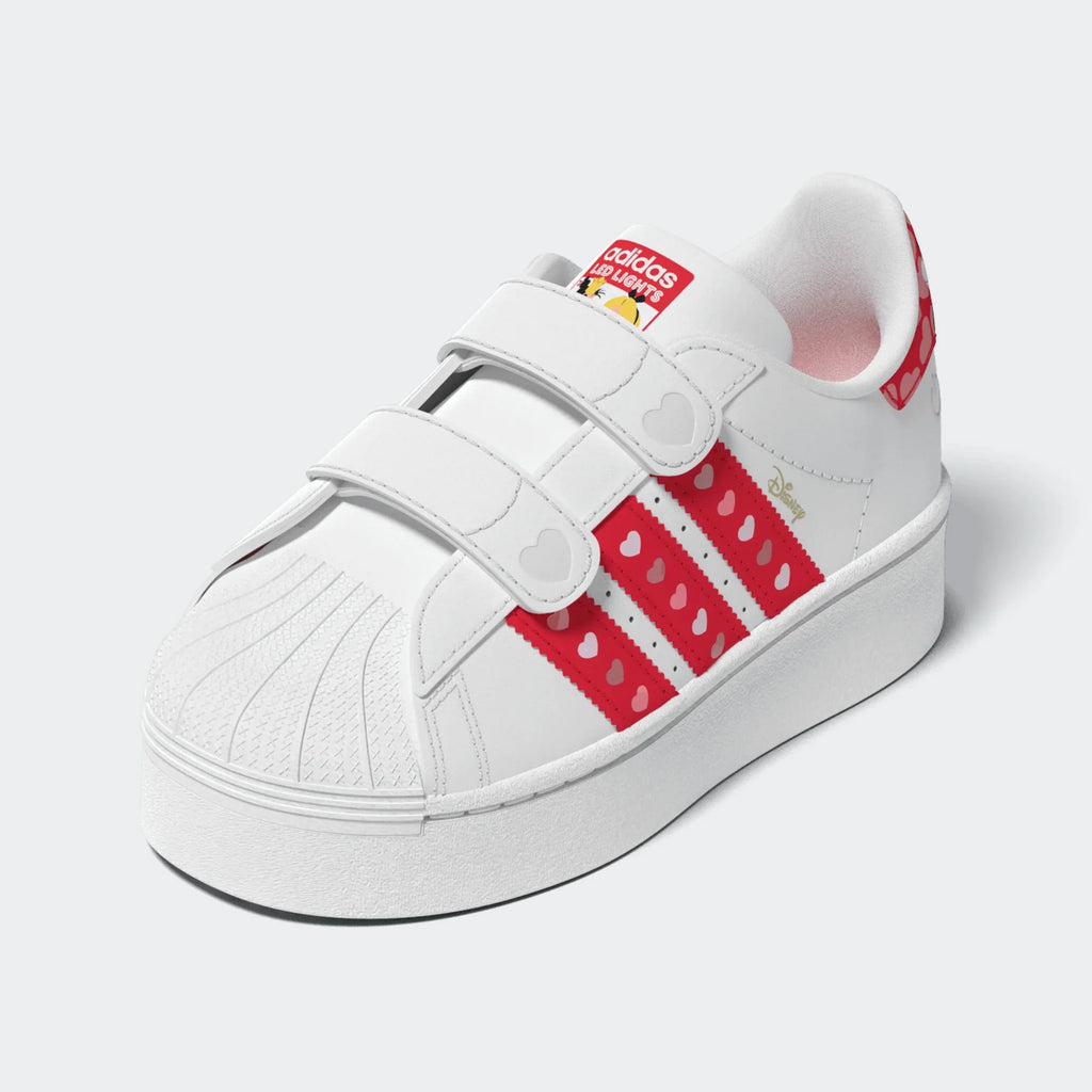 TD Adidas Disney Superstar LED Lights Comfort Closure