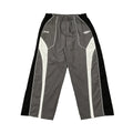 Corteiz Devil's Island Spliced Contrast Casual Pants – Dark Grey