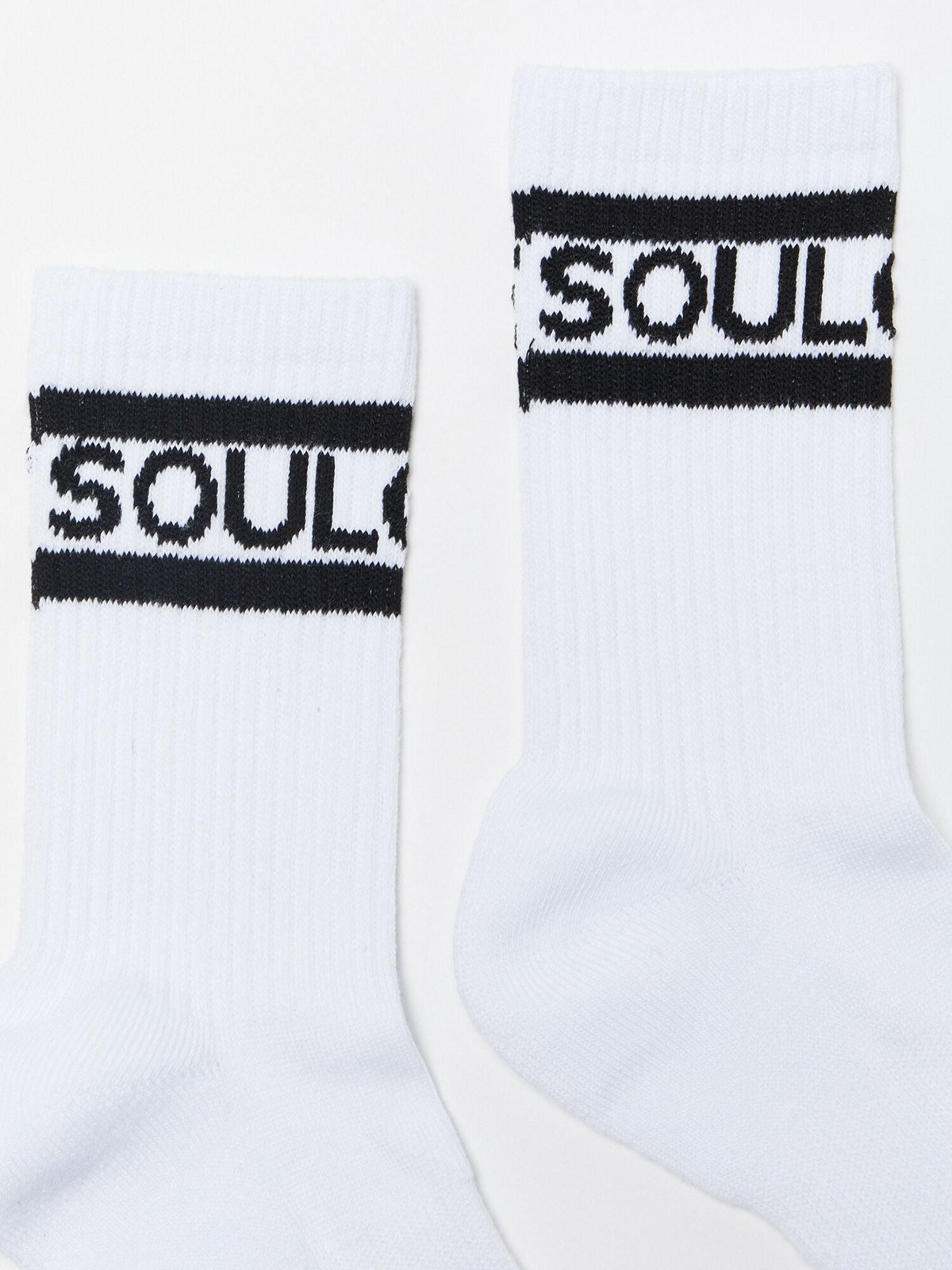 White Calf Sock