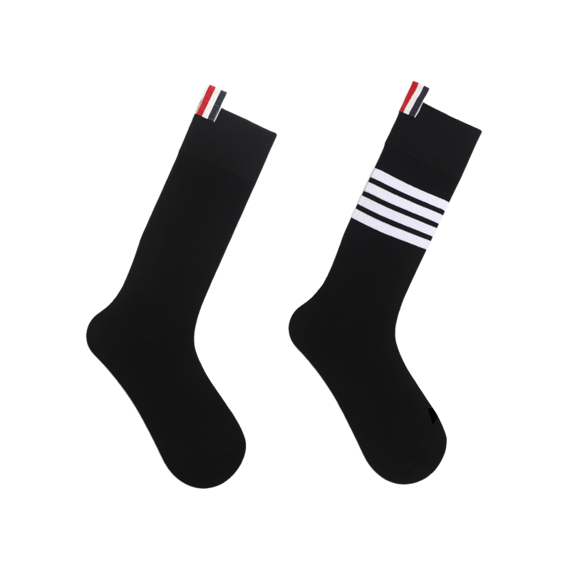 Classic 4-bar cotton socks