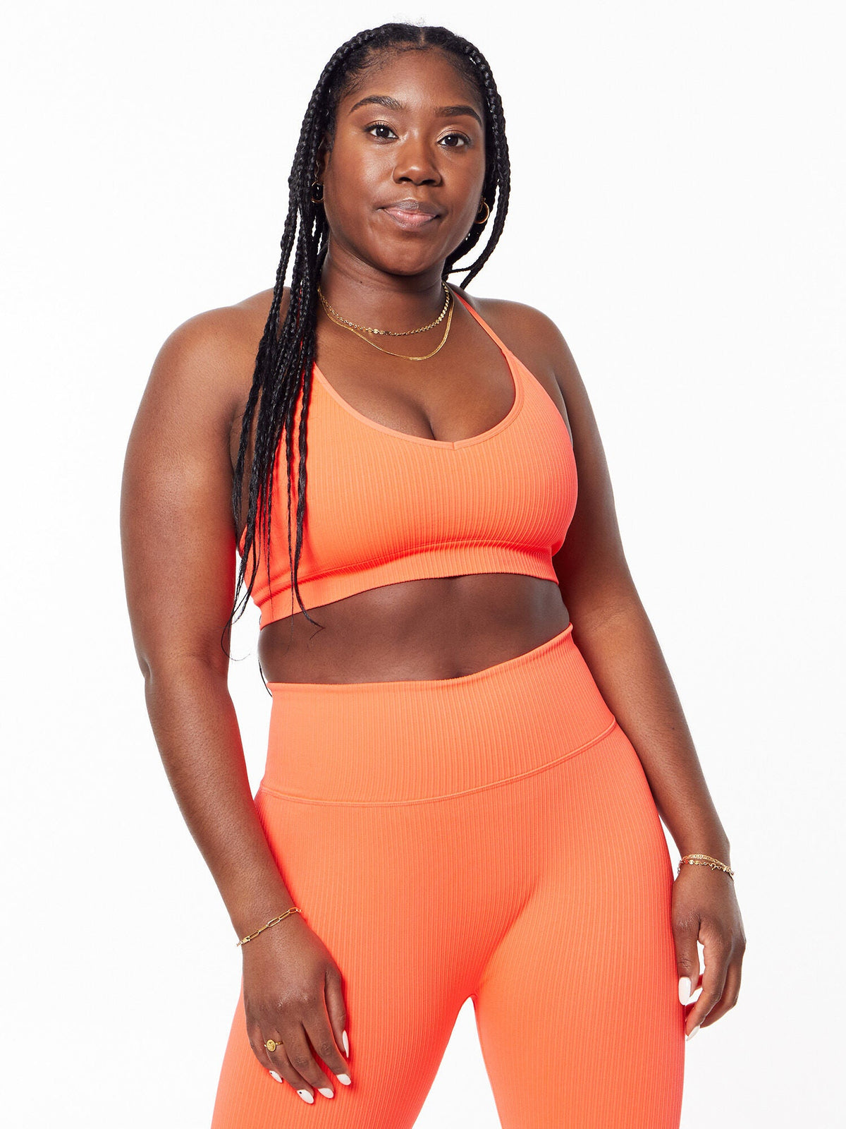 SEAMLESS CHUNKY RIB BRA
