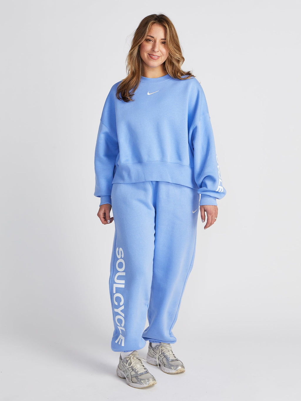 High-Waisted Oversized Sweatpa