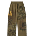 Vale Forever Safari Sweatpants — Olive / Leopard