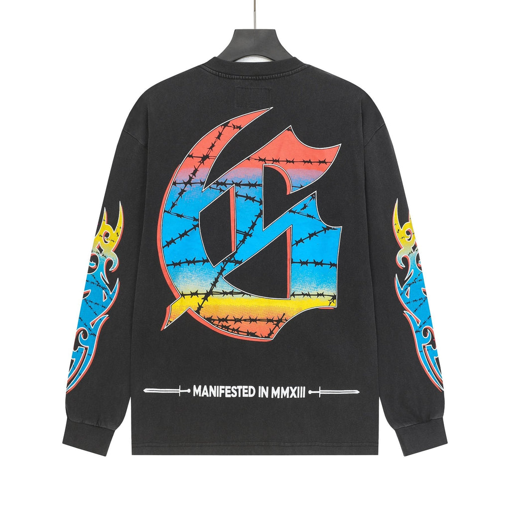 Godspeed Washed Rock Graphic Long-Sleeve T-Shirt
