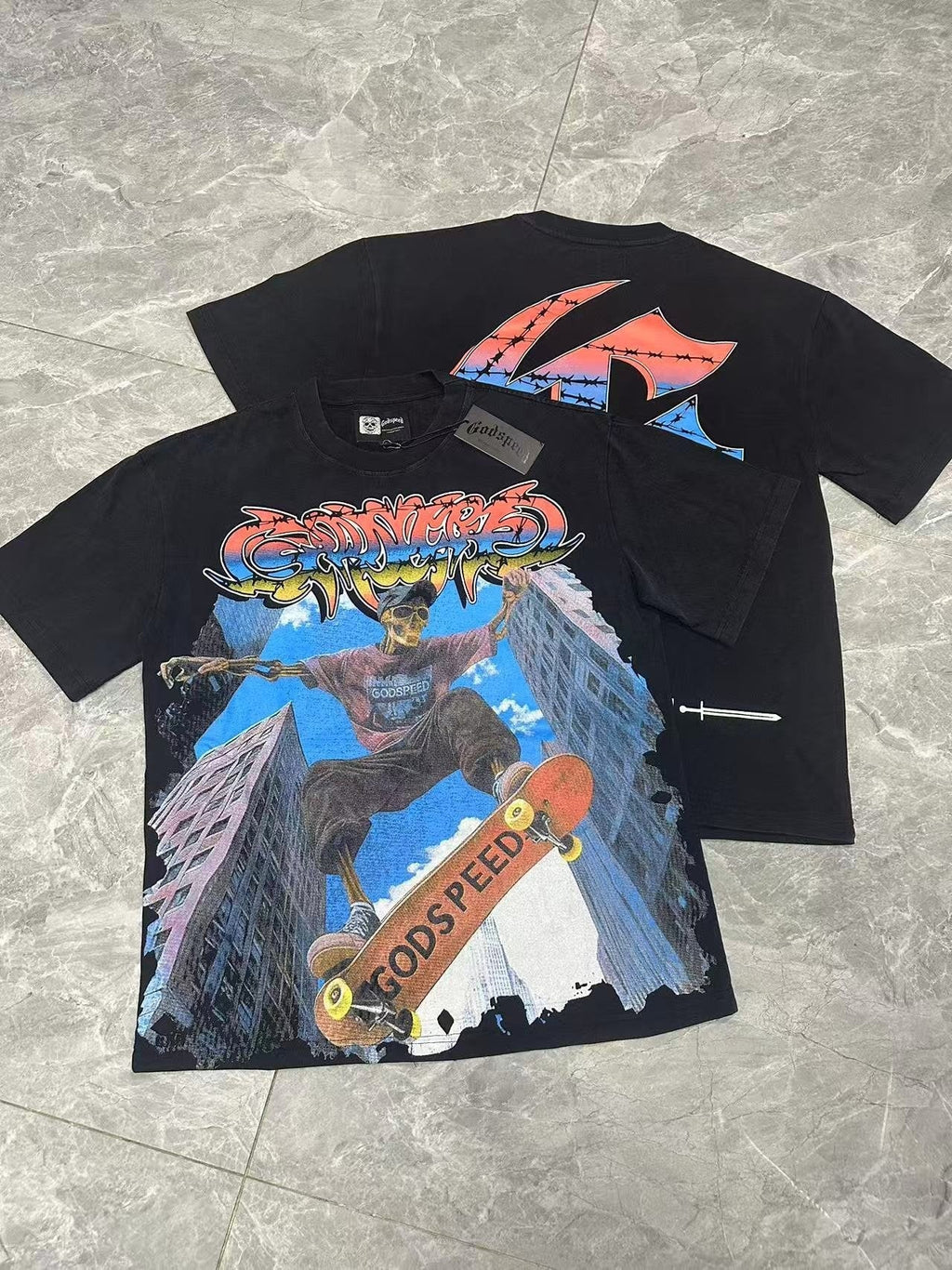 Godspeed Skate Graphic Short-Sleeve T-Shirt