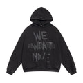 Fear of God Washed Black Side-Pocket Graphic Hoodie