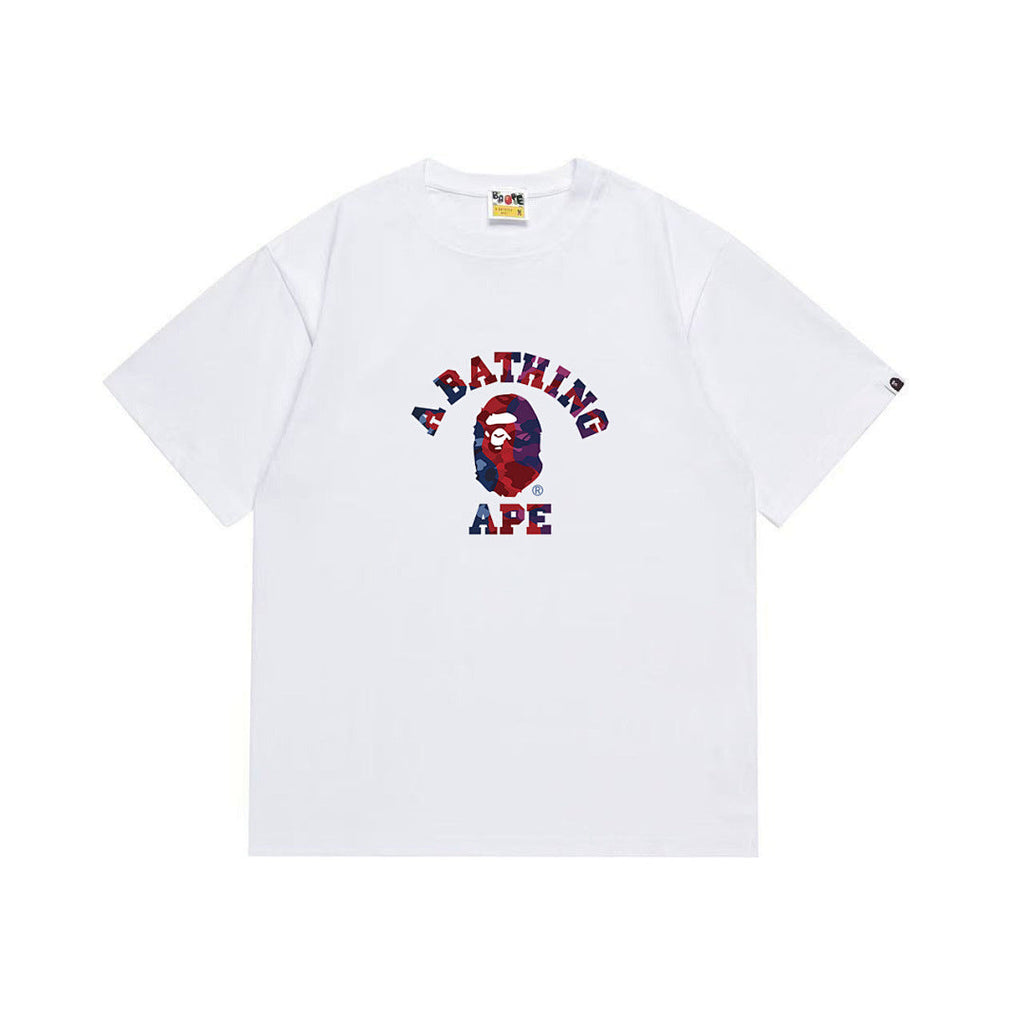 BAPE Ape Head Graphic Streetwear T-Shirt
