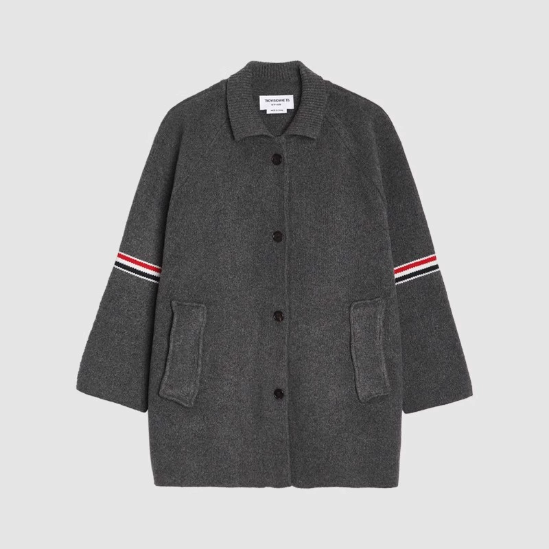wool knit coat