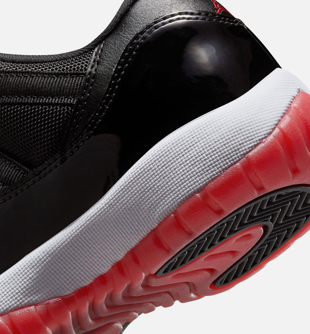 Air Jordan 11 Retro Bred Grade School Lifestyle Shoe – Black/Varsity Red/White