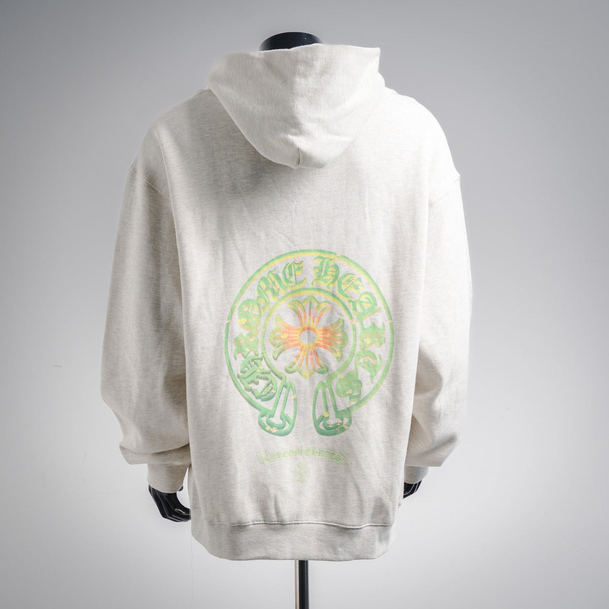 Chrome Hearts 25FW Horseshoe Hoodie Green White