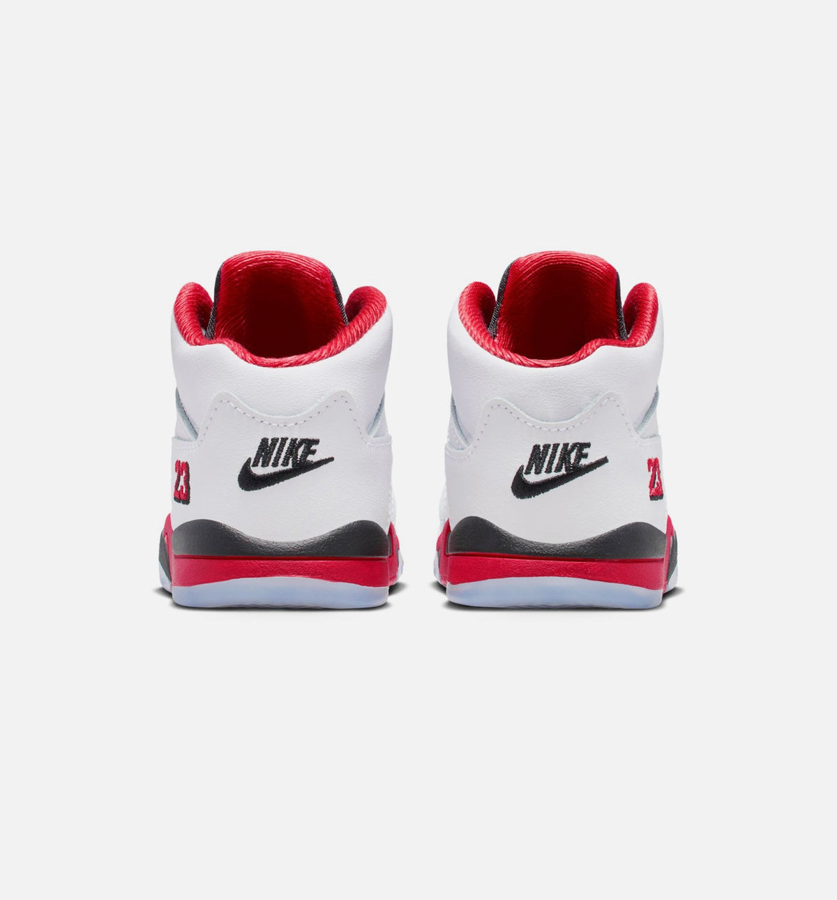 Air Jordan 5 Retro "Fire Red" Infant/Toddler Shoe – Fire Red/White