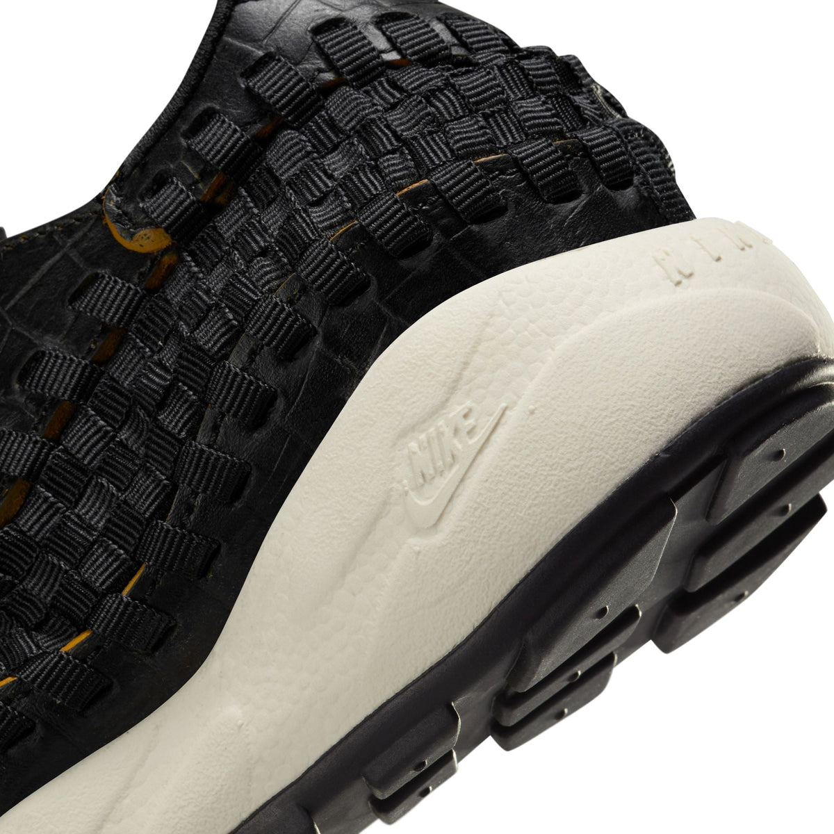 W Nike Air Footscape Woven PRM "Black Croc" - FQ8129-010