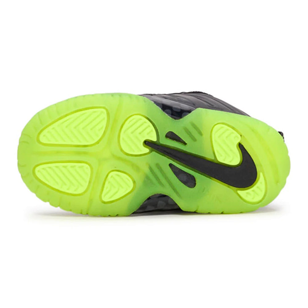 Toddler's Nike Little Posite One Black/Volt (HF0975 001)