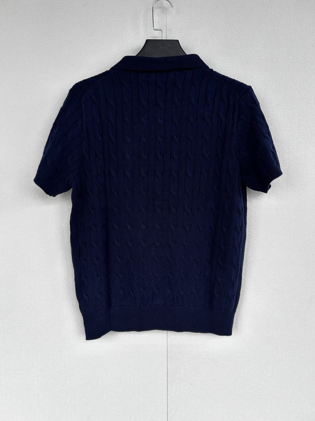 Ralph Lauren Cable-Knit Polo Shirt