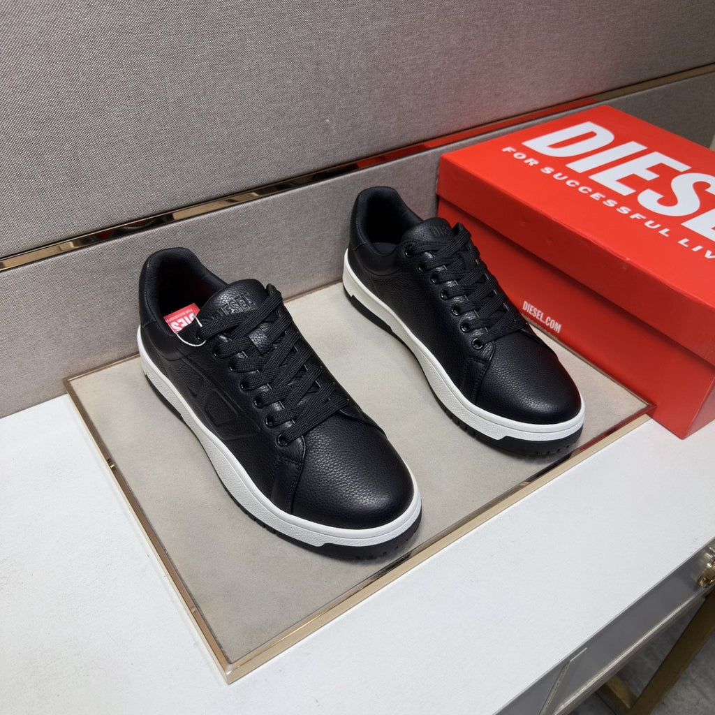 Diesel Men's Paneled Low-Top Sneakers