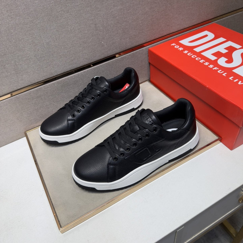 Diesel Men's Paneled Low-Top Sneakers