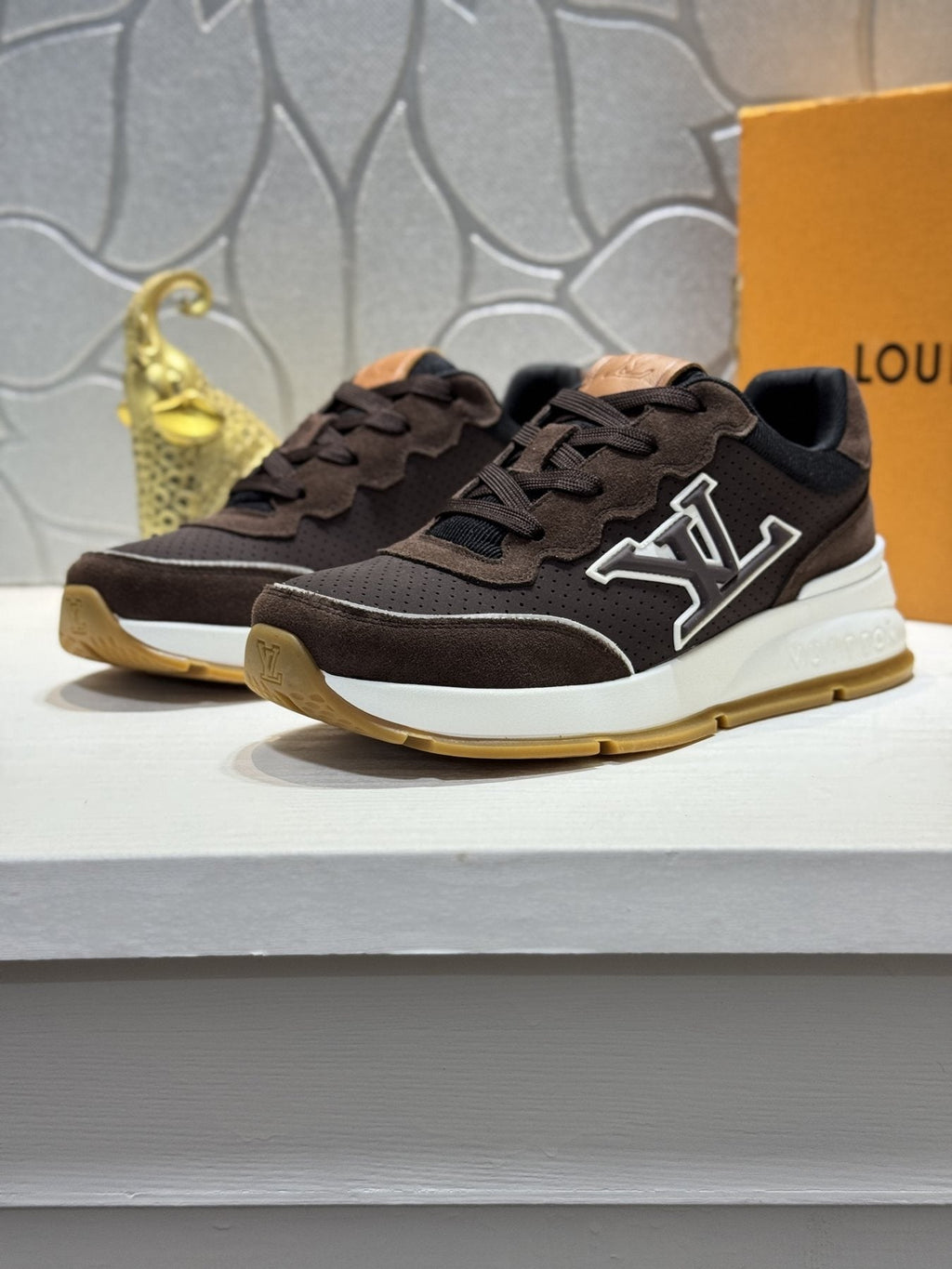 Louis Vuitton LV Panel Low-Top Sneakers