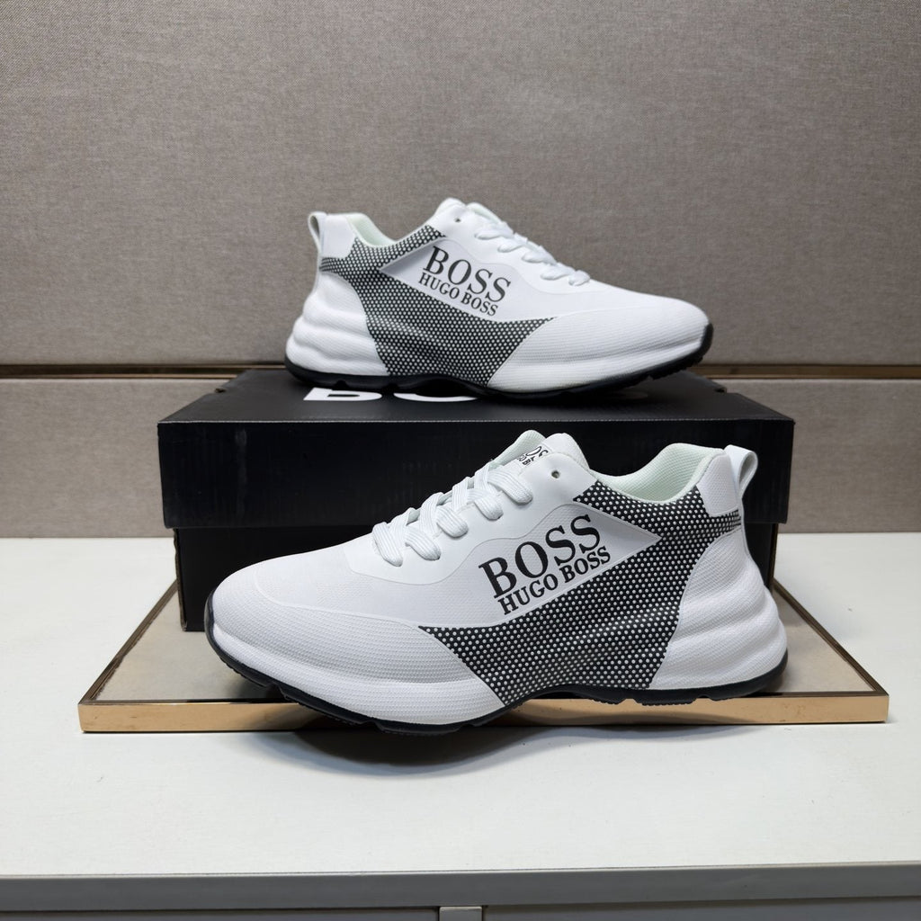 Hugo Boss Men's Mesh-Panel Sneakers