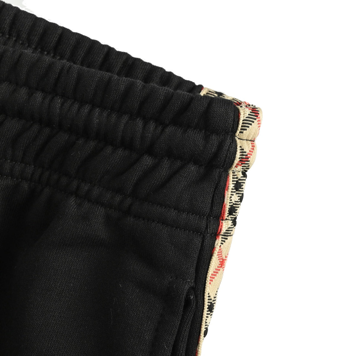 Burberry BBR Side Diamond Check Tape Track Pants